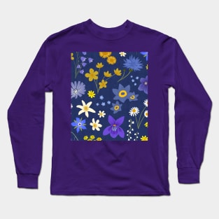 Among the Wildflowers Long Sleeve T-Shirt